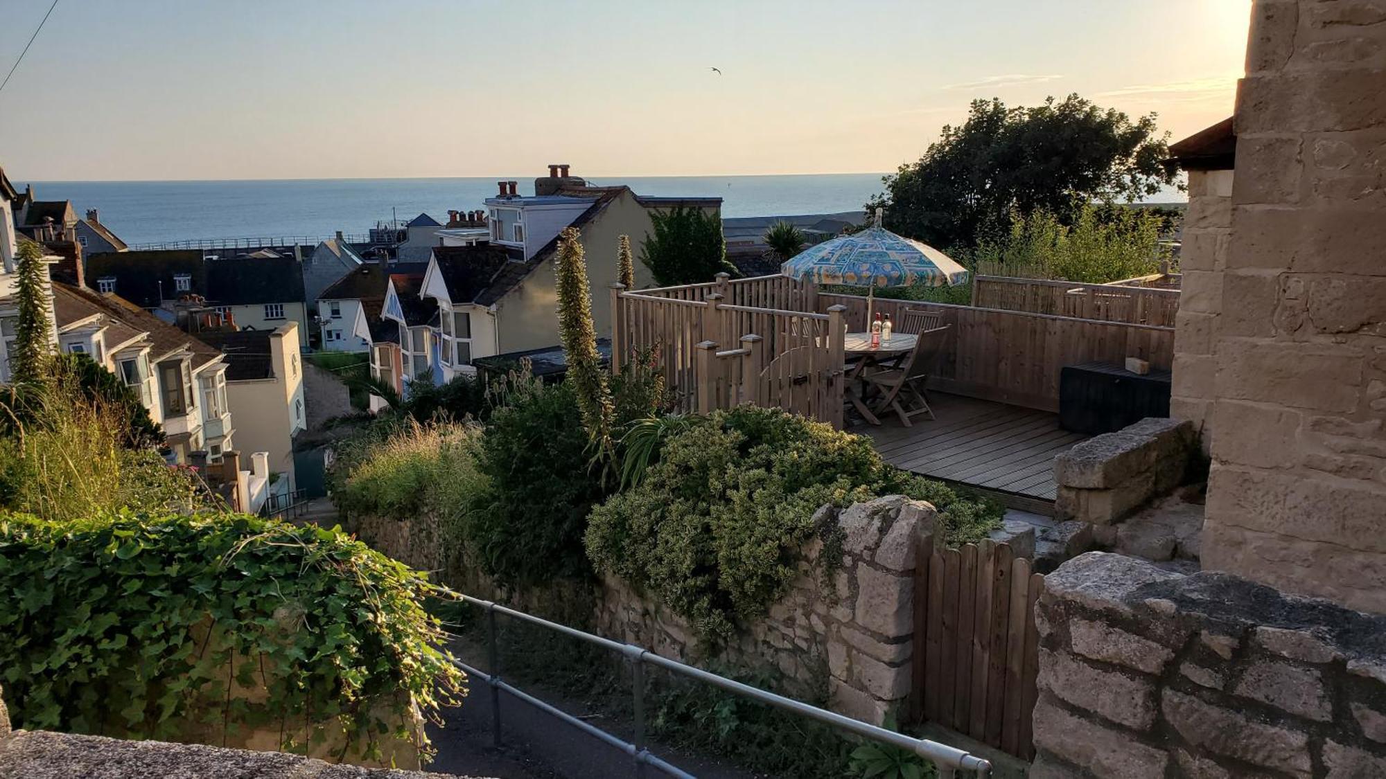 Sea View Cottage Портленд Экстерьер фото